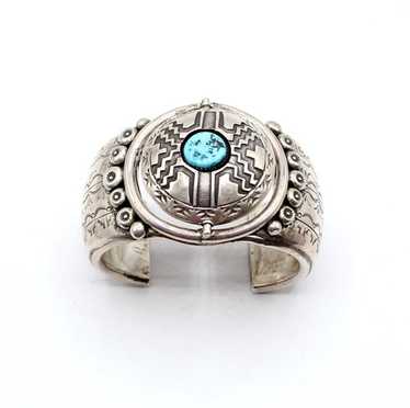 Leonard nez navajo silversmith - Gem