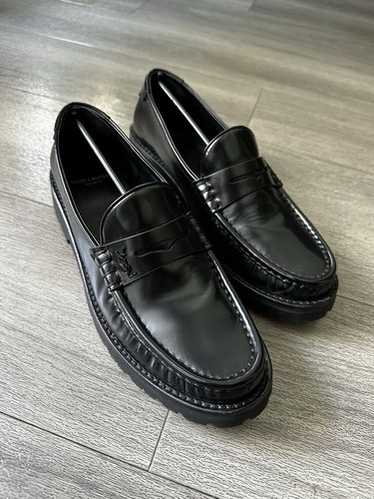 サンローラン カーフレザー\"Le Loafer\"モカシン ブラック Saint Laurent Le Loafer 15 - Moc Nero – Kith