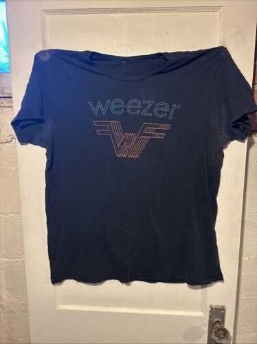 【美品】 古着 00sビンテージ USA製 weezer ツアーTシャツ M 美品】 古着 00sビンテージ USA製 weezer ツアーTシャツ M 2000s