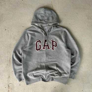 Vintage gap hoodie grey - Gem