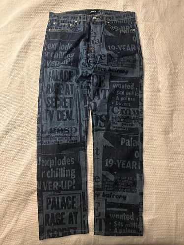 パンツ PALACE black denim New With Tag Palace Skateboards Jeans Size 32 Black
