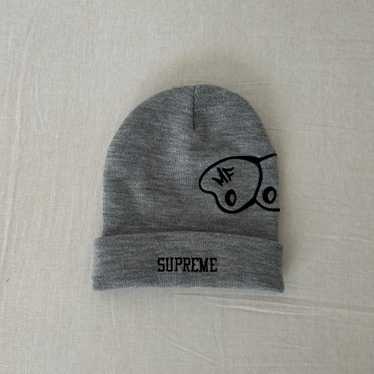 帽子 Supreme Mf Doom Beanie \"Heather Grey\" Supreme MF DOOM Beanie - Heather Grey FW23 ONE SIZE IN HAND