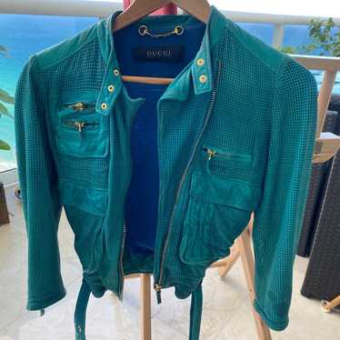 Rare gucci leather jacket - Gem