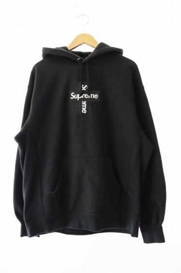 Cross box logo hooded - Gem