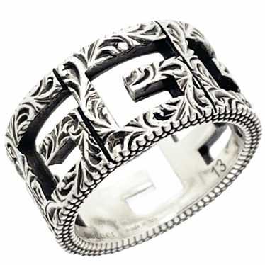 【正規 美品】Gucci Arabesque Square G Ring Gucci arabesque g-square ring - Gem