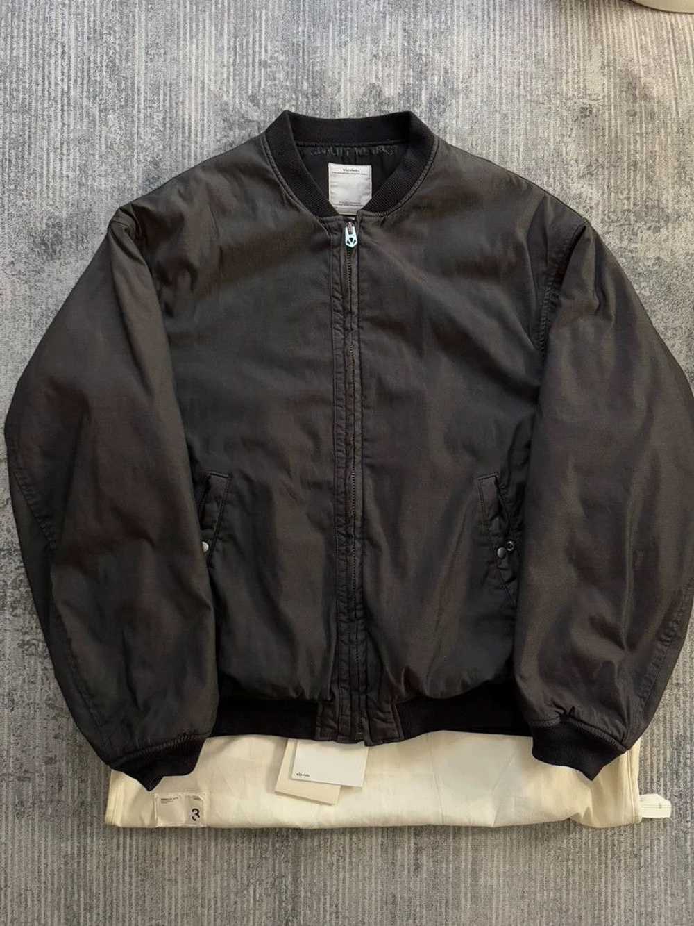 Visvim VISVIM 21AW THORSON II ALT. (NY/C) Mud dyed nylon bomber ja