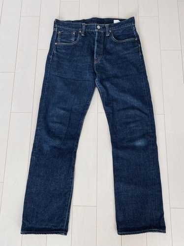 ゴ*ン様 SUGAR CANE 2009 ダークデニム W31 L34 Sugar Cane Denim Pants Jeans Straight Denim [Used VG