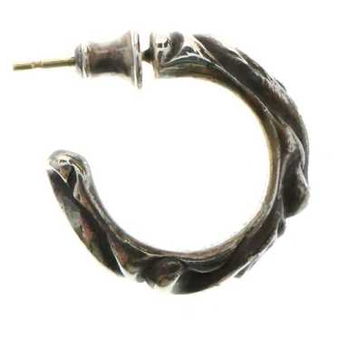 正規 CHROME HEARTS Scroll Hoop Pierce Scroll Hoop Earring – THE-ECHELON