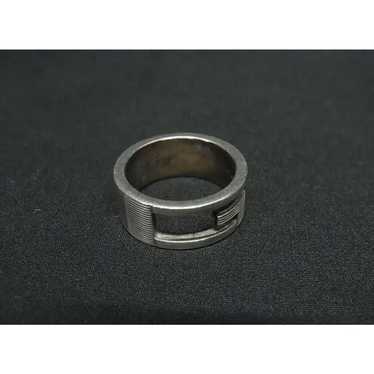 Gucci logo wide ring - Gem