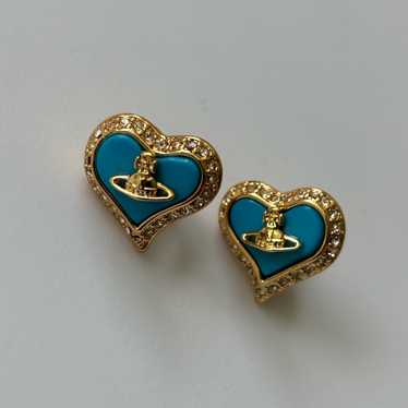 Vivienne westwood earrings, heart - Gem