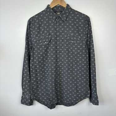 RRL ウール ツイード キャスケット M ダークグレー 黒 裏タータンチェック 232USC0001_p_50_LL.jpg