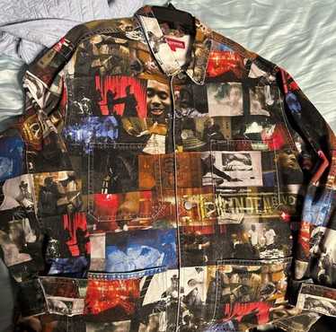 ジャケット・アウター supreme NAS&DMX Collage Denim Chore Coat Supreme Nas and DMX Collage Denim Chore Coat Multicolor