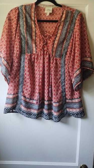Knox Rose Blouse Women's Medium Boho Cottagecore P