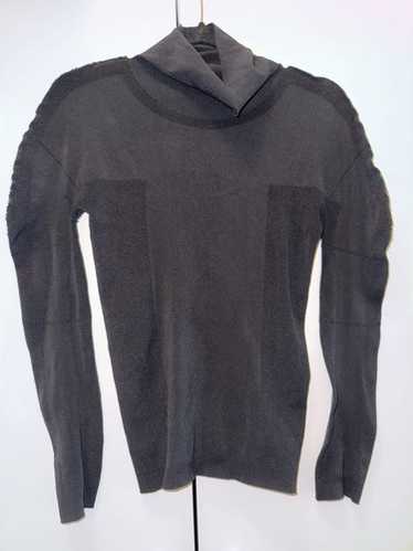 A.POC◆ISSEY MIYAKE/Tシャツ/2/ナイロン/BLK/AP61KK549/星プリント A.POC(エイポック) / ISSEY MIYAKE/Tシャツ/2/ナイロン/BLK