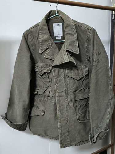 visvim ミリタリージャケット カーキ　サイズ3 ミリタリー . カナダ軍 ブッシュジャケット サイズ3 カーキ