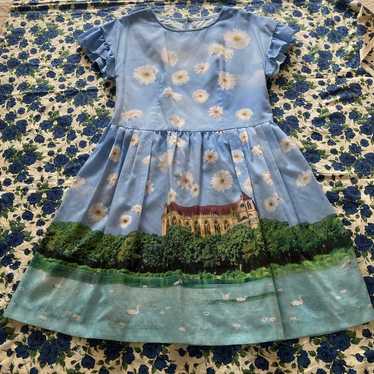ワンピース Jane marple StrawberryThief garden dress 7805 Strawberry Thief strap dress Strawberry Thiefストラップ