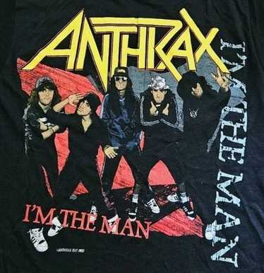 PUBLIC ENEMY　Anthrax　ヴィンテージ　Tシャツ Anthrax feat Chuck D From Public Enemy Bring the Noise T