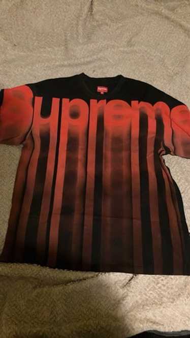 Tシャツ・カットソー Supreme Bleed Logo S/S Top Short Sleeve AW FW 20 WEEK 1 Supreme Bleed Logo S S Top (FW20) - $78