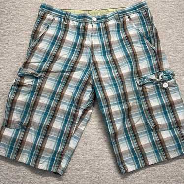 パンツ 90s Levis Silver Tab Plaid Baggy Shorts Levis silver tab plaid - Gem