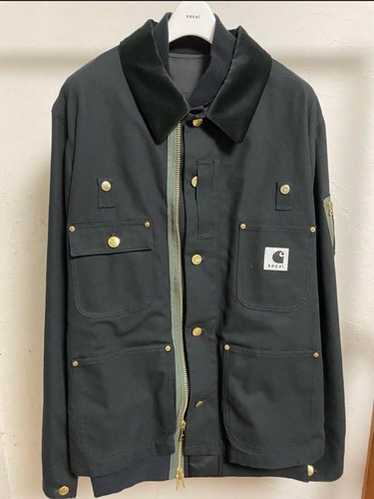 Carhartt MA-1ジャケット Lサイズ オリーブ MA-1ジャケット オリーブ パッチ付き（SIMPSON オリーブグリーン