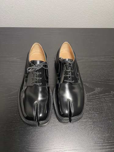 新品 Maison Margiela TABI LACE UP SHOES Men's Black Tabi Lace-Up Shoes | Maison Margiela
