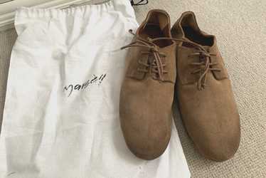 【関税込み】Marsell ブラウン Steccoblocco ローファー Men's Beige Suede Slip On Shoes Steccoblocco - Marsèll
