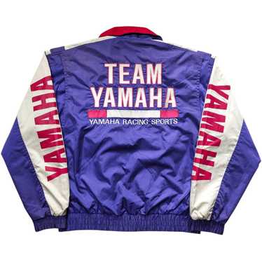 YAMAHA TEAM YAMAHA ジャケット 紫/白 YAMAHA TEAM YAMAHA ジャケット 紫・白