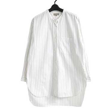 margaret howell 20ss ストライプシャツ COTTON SILK STRIPE SHIRT | MARGARET HOWELL（マーガレット