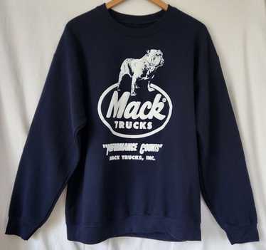 最終値下げ vintage Mack truck sweat ブラック