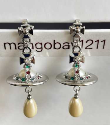 Vivienne westwood pearl earrings - Gem