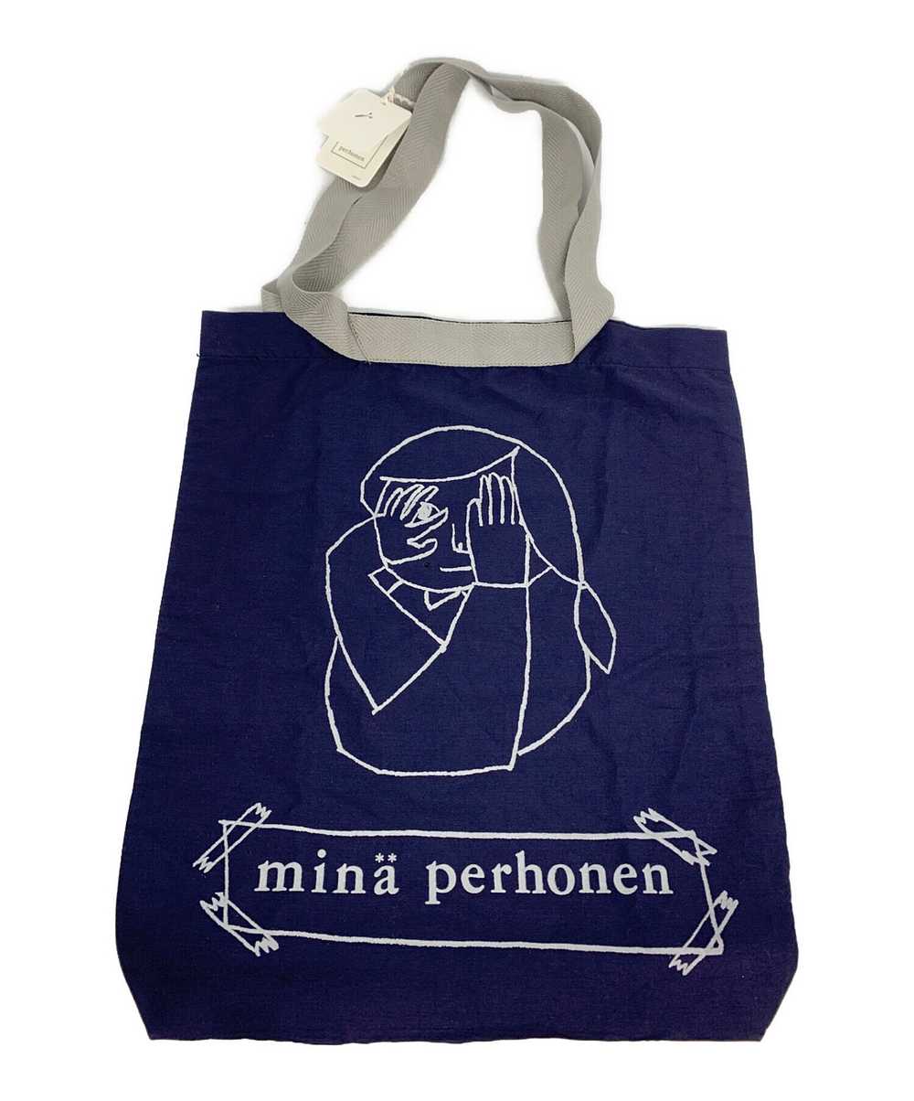mina perhonen One Mile Bag Navy 65% ​​cotton, 35% silk, accessories: 100% linen
