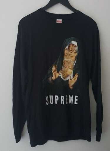Supreme SS17 Nun L/S Tee 黒 (Supremeステッカー付き) Supreme SS17 Nun L/S Tee 黒 (Supremeステッカー付き) (Supreme