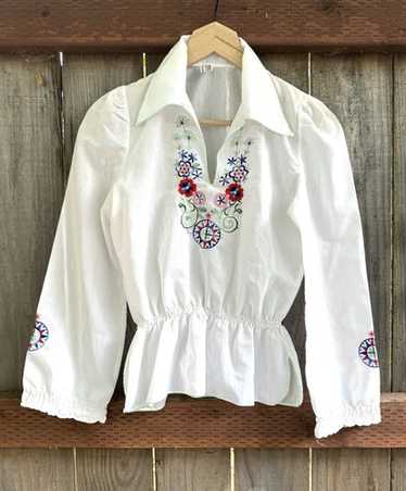 トップス vintage greece tunic Embroidered greek tunic - Gem