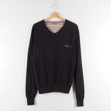 Dior homme Vネックニット　S Dior Homme by Hedi Slimane SS 2006 knit sweater – First