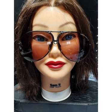 美品　PORSCHEDESIGN CARRERA　サングラス　5621　ブラウン PORSCHE DESIGN 5621 CARRERA SUNGLASSES MATT BLACK AUSTRIAN