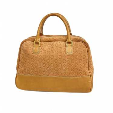 バッグ CELINE C MACADAM SUEDE SHOULDER BAG Celine Vintage Suede Macadam Shoulder Bag - Brown Shoulder