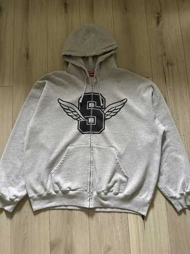 シュプリーム★フーディ★Wings Zip Up Hooded Sweatshirt Supreme Wings Zip Up Hooded Sweatshirt (SS25) - $168