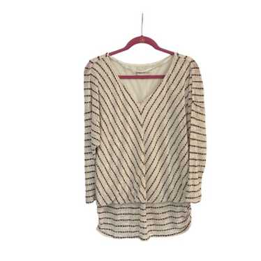Knox Rose Cream Print Sheer Under Camisole Boho To