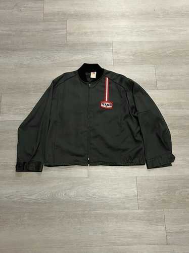 BRITISH WORK JACKET 60s 70s vintage ユーロ Vintage 60s 70s European Work Jacket Stand Collar Workwear