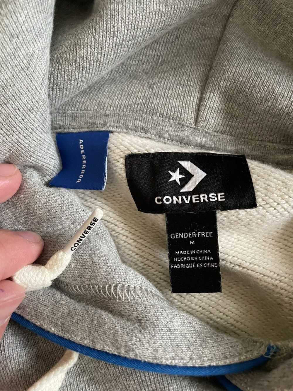 Ader Error Converse Ader Error Hoodie Grey Unisex… - image 10