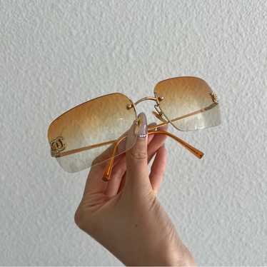 CHANEL サングラス 4017-D ケース付き Chanel sunglasses 4017-d silver - Gem