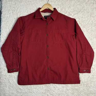 Woolrich Vintage Ruby Button Front Jacket Shacket… - image 1