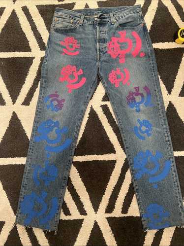 Rare* Denim Tears Embroidered Indigo Wash (Size 34/34) | eBay