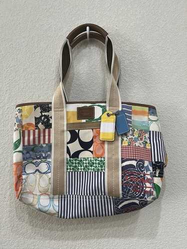 Coach handbag hampton patchwork - Gem