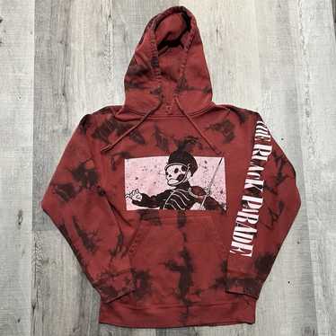 Rock Band My Chemical Romance Mcr Dead Zipper Hoodie Black