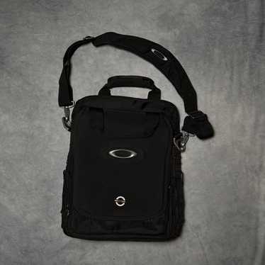 OAKLEY Crossbody Bag Men's 00s y2k Archive Nylon beige black