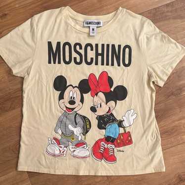 MOSCHINO - H&amp;M✴️MOSCHINOTシャツSモスキーノ MOSCHINO(モスキーノ) プリントTシャツ ホワイト サイズ XS