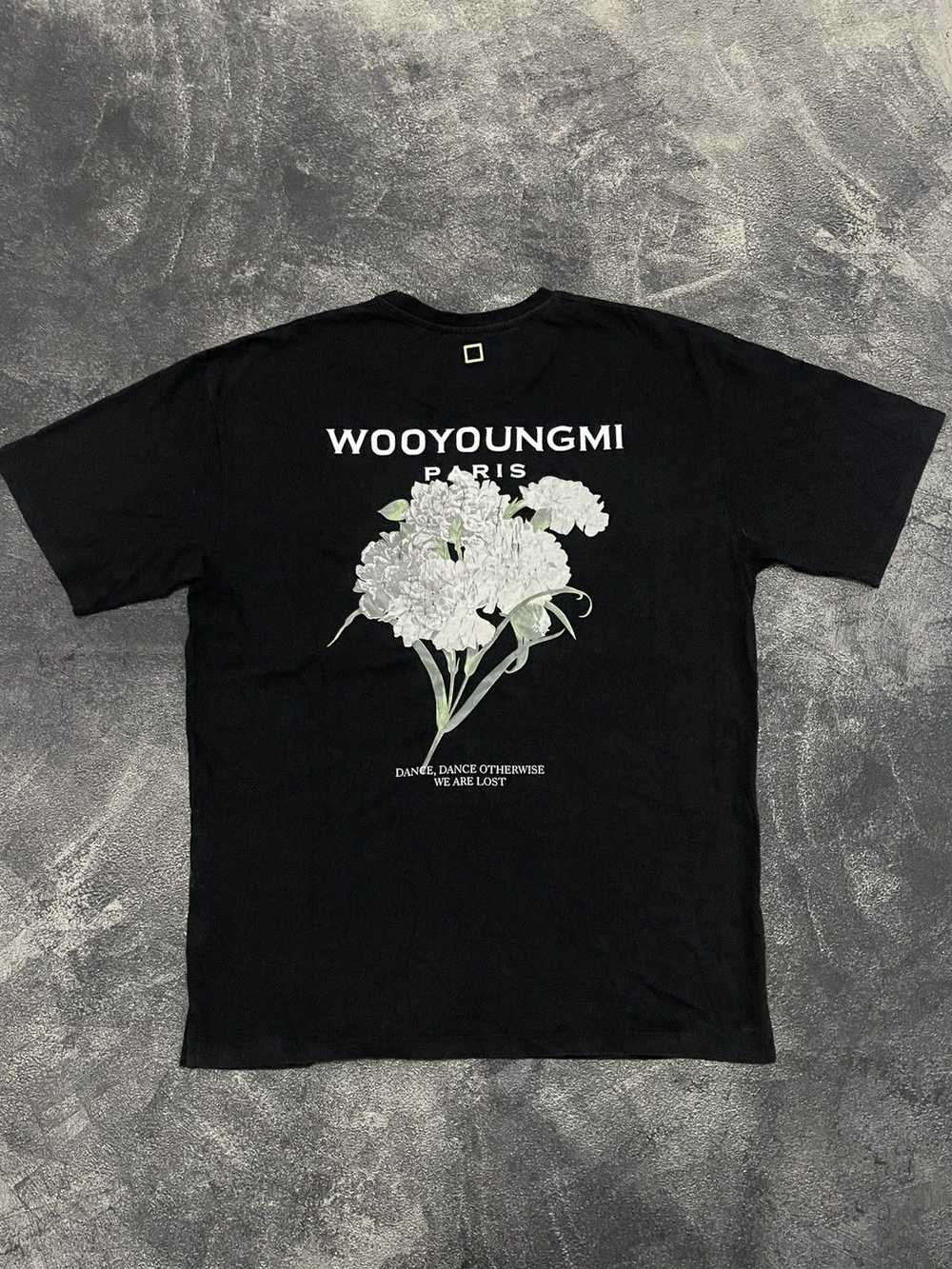 WOOYOUNGMI 25SS バック ロゴ パリス プリンティング T シャツ wooyoungmi-wooyoungmi-paris-
