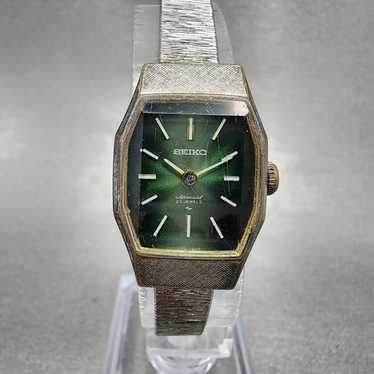 SEIKO 　レディース グリーンダイヤルウォッチ　ヴィンテージ Seiko watch women green - Gem