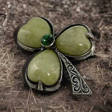 CONNEMARA MARBLE ブローチ Amazon | Tara Brooch Connemara Marble Made in Ireland